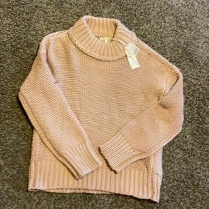 Light tan sweater top size m